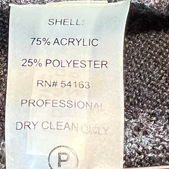 🌼Calvin Klein Black Wrap Dress  Size M  Sleek Stripes & Timeless Style - Picture 6 of 10